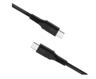 FIXED Kabel Liquid Silicone USB-C/USB-C 0,5m 60W czarny FIXDLS-CC05-BK - 1249122 - zdjęcie 2